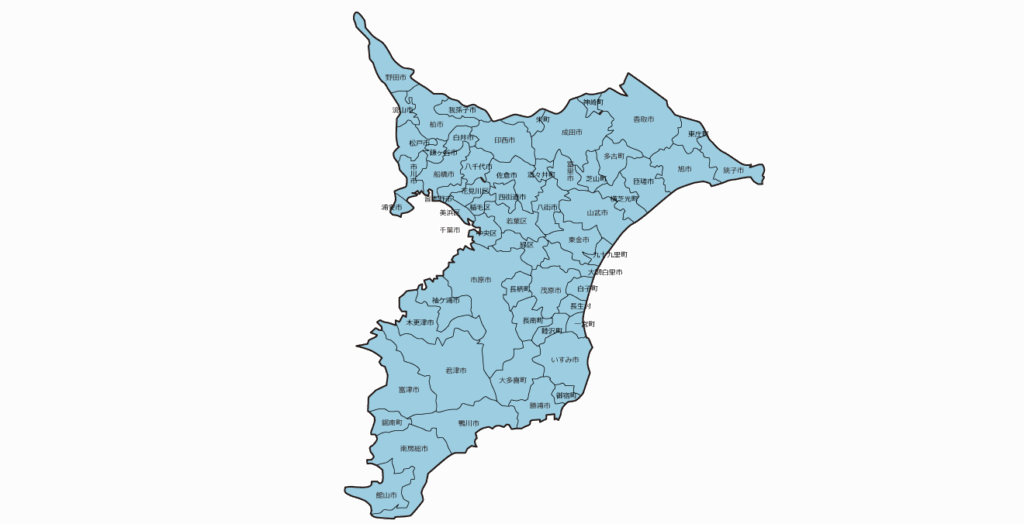 千葉県内廃食用油回収地図